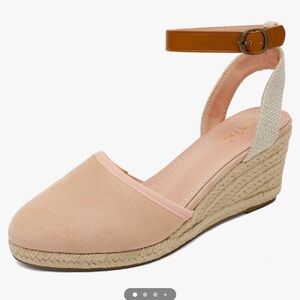 Dream Pairs black suede espadrilles. From Amazon. Never worn.